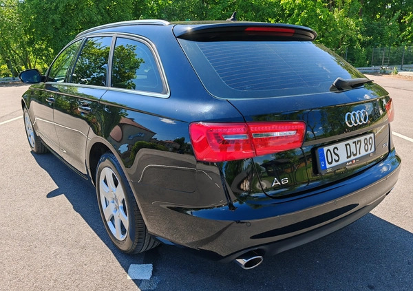 Audi A6 cena 52900 przebieg: 203400, rok produkcji 2012 z Myszków małe 742